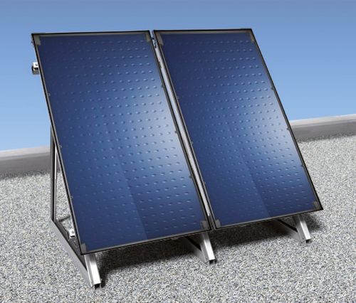 Bosch-Solar-Paket-JUPA-SO731-Flachdach-2-x-FT226-2V-bausseitige-Befestigung-7739614016 gallery number 1